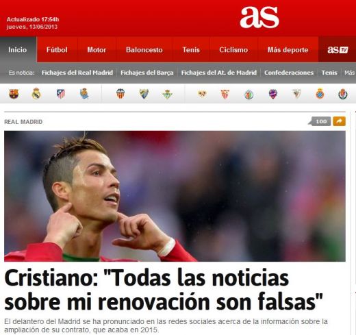 Declaratie INCENDIARA a lui Cristiano Ronaldo despre viitorul sau: "Toate informatiile sunt false!" Anuntul care creaza panica la Madrid:_1