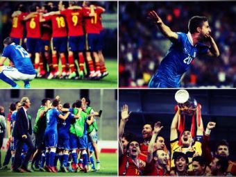 
	ZIUA MAGICA: Spania - Italia, finala celor mici si a celor MARI! Pustii U21 vs. campionii de la EURO 2012! Galerie FOTO: 
