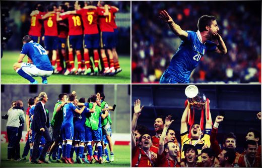 
	ZIUA MAGICA: Spania - Italia, finala celor mici si a celor MARI! Pustii U21 vs. campionii de la EURO 2012! Galerie FOTO: 
