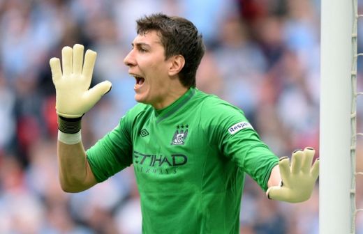 Costel Pantilimon Hull City Manchester City