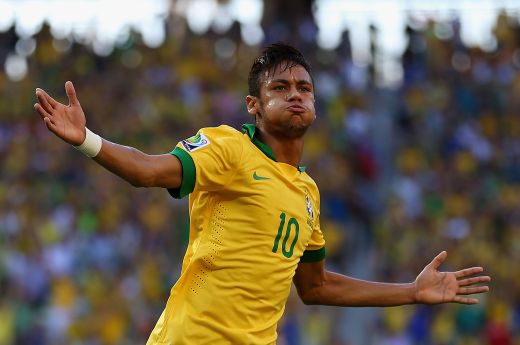 Neymar da Silva Barcelona Brazilia Mexic