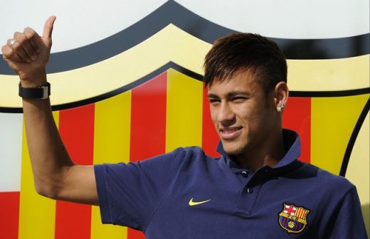 Neymar Barca Barcelona santos Transfer