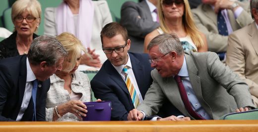 Meci intre gentlemani cu suporteri HULIGANI! Sir Alex Ferguson s-a comportat ca un ULTRAS la meciul castigat de Murray! Atmosfera de senzatie la Wimbledon: FOTO_5