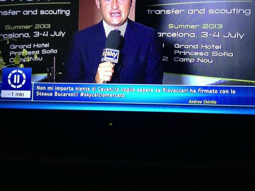 Cum s-a implicat Steaua in transferul lui Cavani la PSG pentru 64 de milioane de euro! Momentul a fost transmis in direct la TV :)_2