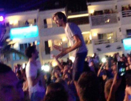 Peter Crouch Ibiza