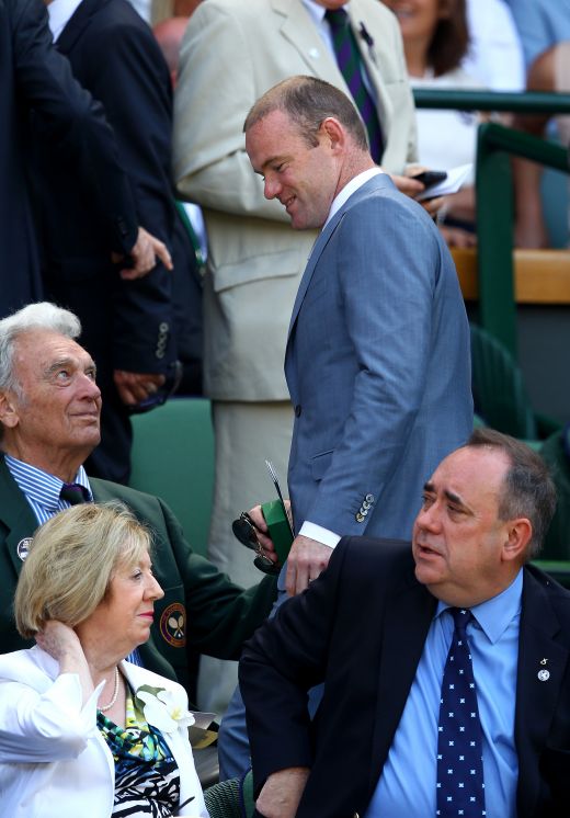 Galerie FOTO: Actori, cantareti, fotbalisti si cei mai importanti politicieni, in tribune la finala de la Wimbledon! Cea mai tare aparitie: Rooney are un nou look :)_2