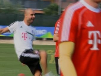 
	VIDEO! GESTUL pe care Guardiola nu l-a facut niciodata la Barca! Ce star de la Bayern a primit un sut in FUND de la Pep :) 

