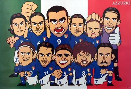 Italia CM 1982 Euro 2012 Gica Hagi squadra azzurra