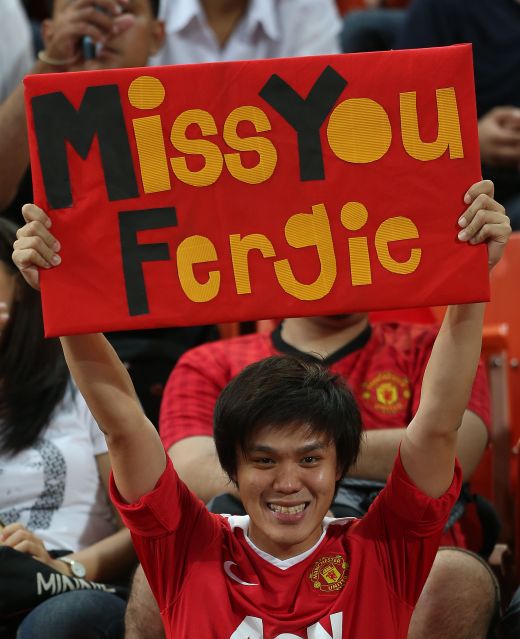 United l-a CLONAT pe Ferguson! David Moyes a avut un mic SOC in momentul in care l-a vazut in Thailanda! FOTO:_3