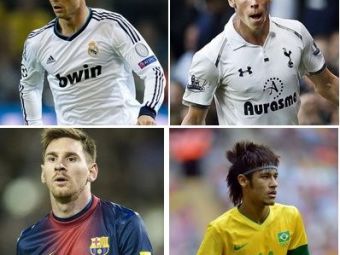 
	Se anunta cel mai scump El Clasico din ISTORIE! Sumele fabuloase la care ajung valorile celor doua echipe daca Bale se transfera la Real Madrid:
