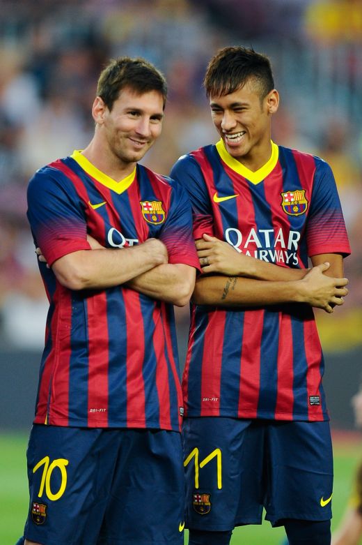 Cuplul dinamita sau fratii Pic si Poc! :) Messi si Neymar sunt de NEDESPARTIT la Barca! Fotografiile care demonstreaza cat sunt de apropiati:_1