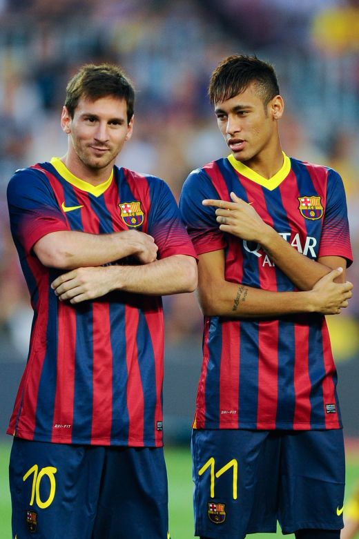 Cuplul dinamita sau fratii Pic si Poc! :) Messi si Neymar sunt de NEDESPARTIT la Barca! Fotografiile care demonstreaza cat sunt de apropiati:_2