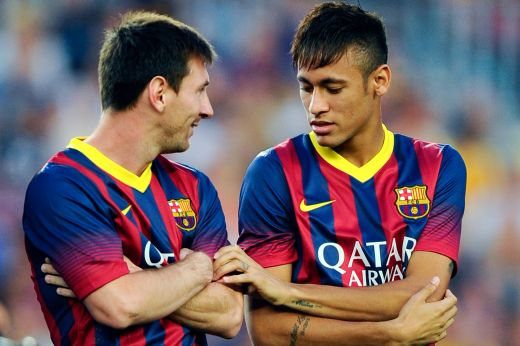 Cuplul dinamita sau fratii Pic si Poc! :) Messi si Neymar sunt de NEDESPARTIT la Barca! Fotografiile care demonstreaza cat sunt de apropiati:_3