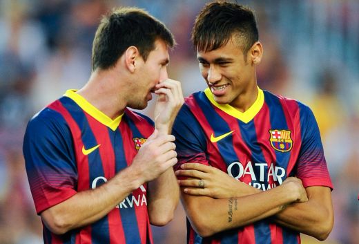 Cuplul dinamita sau fratii Pic si Poc! :) Messi si Neymar sunt de NEDESPARTIT la Barca! Fotografiile care demonstreaza cat sunt de apropiati:_4
