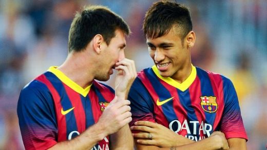 Neymar Barcelona Lionel Messi