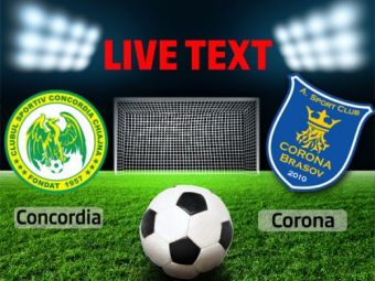
	Chirila are echipa de Liga 1! Concordia 1-0 Corona! Brasovenii au jucat 80 de minute in 10 oameni! Manea a injurat arbitrul!
