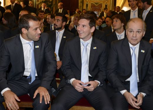 FOTO: Ziua in care Messi l-a cunoscut pe Papa! Jucatorii Italiei si Argentinei au mers la Vatican! Messi: "O zi memorabila!"_4