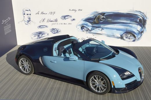 FOTO Un nou Bugatti Veyron face RAVAGII in buzunarele miliardarilor! Francezii au dedicat modelul unui pilot LEGENDAR! Cum arata:_11