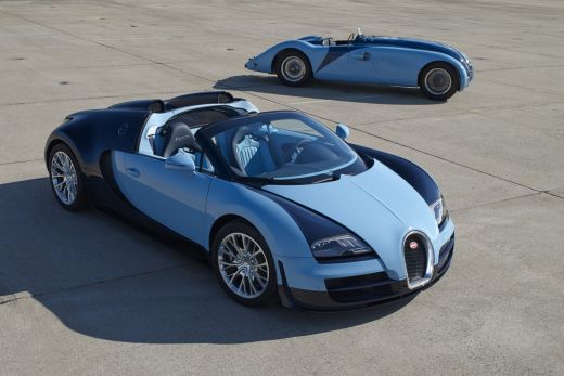 FOTO Un nou Bugatti Veyron face RAVAGII in buzunarele miliardarilor! Francezii au dedicat modelul unui pilot LEGENDAR! Cum arata:_3