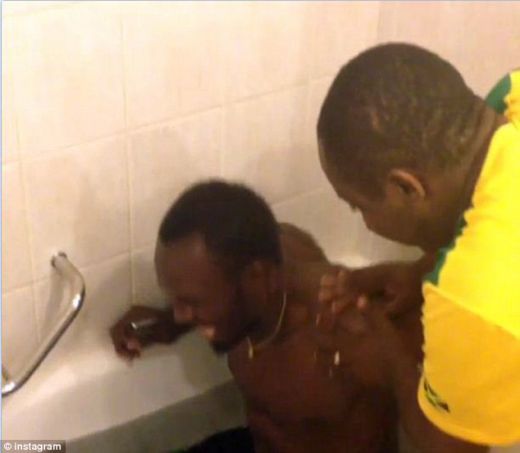 Usain Bolt este ZEUL rasului! Ce poze a urcat pe contul de Instagram dupa finala de la Moscova:_2
