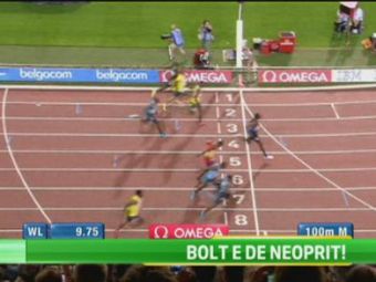 
	Distractie MAXIMA pentru Bolt pe pista! Nimeni nu poate sa-l bata! Cum a venit la ultima cursa

