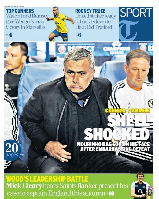 E asta cea mai tare imagine DIN ISTORIE cu Mourinho? Cum a fost surprins dupa UMILINTA cu Basel din Liga_1