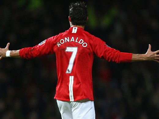 Cristiano Ronaldo Antonio Valencia Manchester United