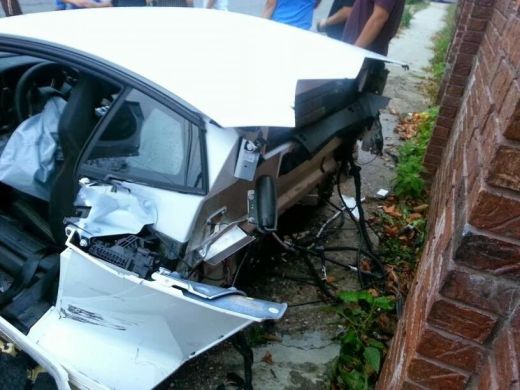 VIDEO Fara precedent! Lamborghini, RUPT in doua bucati dupa un accident banal! Imagini de groaza!_5