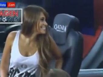 
	&quot;Ce face ala, de ce pune mana pe ea?!&quot; Messi innebunea daca vedea asta inainte de meci! Cum a fost surprinsa iubita lui pe Camp Nou
