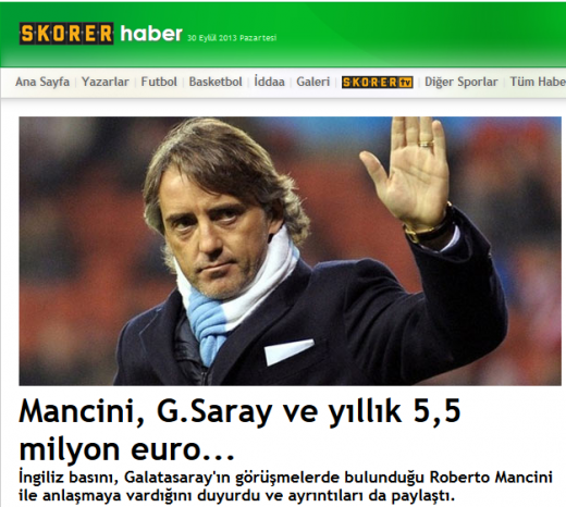 Roberto Mancini este noul antrenor al Galatei: italianul va semna astazi contractul! Cu ce salariu l-au convins turcii:_1