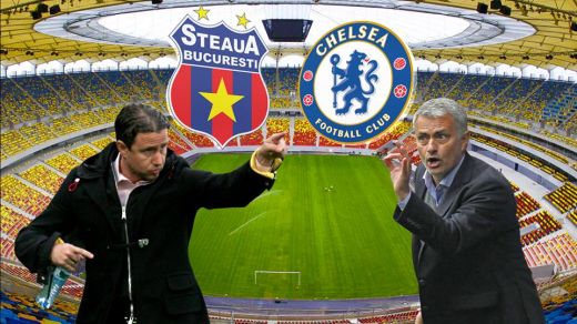 Steaua Chelsea Jose Mourinho Laurentiu Reghecampf liveblog