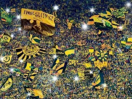 COREGRAFIA SERII: Fanii lui Celtic i-au speriat pe granzii de la Barcelona! Moment MAGIC in tribune la Dortmund: FOTO_1