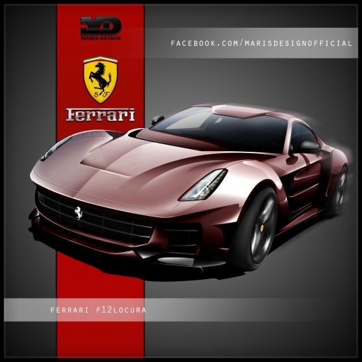 FOTO Un roman a conceput cel mai tare Ferrari: F12 LOCURA! Nebunia italiana reinterpretata in stil romanesc!_1