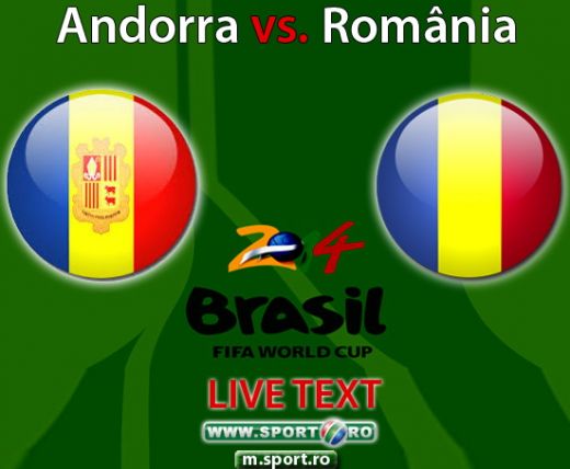 Romania Andorra live text