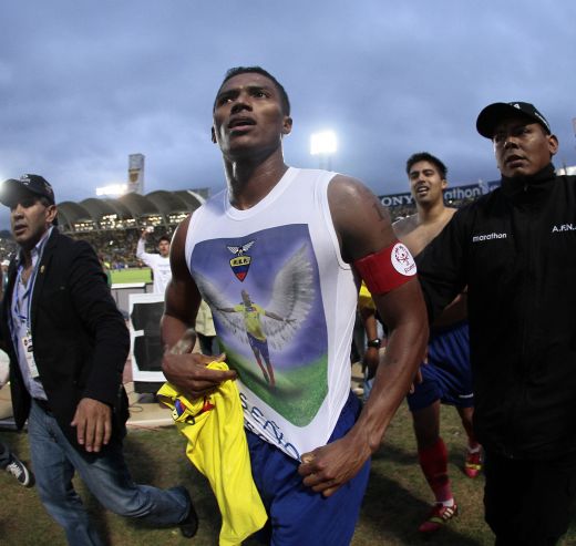 Gest SUPERB dupa o calificare istorica! Ecuadorul, aproape de a 3-a participare din istorie la un Campionat Mondial! Ce au facut jucatorii la finalul meciului cu Uruguay:_1