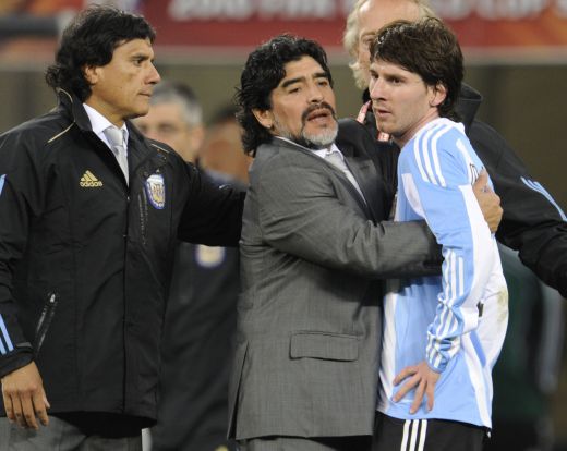 Diego Armando Maradona Cristiano Ronaldo Lionel Messi