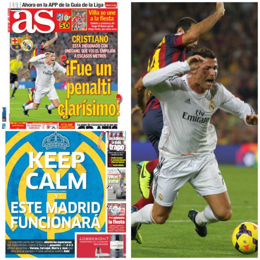 Ronaldo PLANGE dupa El Clasico: "A fost penalty clar!" Acuzatii dure dupa Real - Barca in Spania:_2