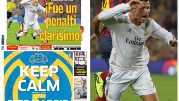 
	Ronaldo PLANGE dupa El Clasico: &quot;A fost penalty clar!&quot; Acuzatii dure dupa Real - Barca in Spania:
