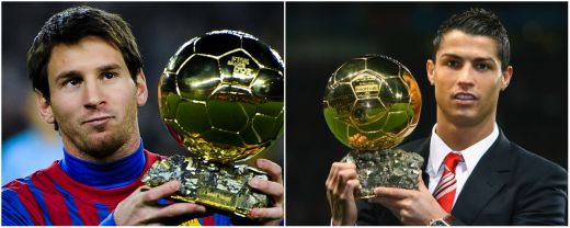 Balonul de Aur Cristiano Ronaldo Franck Ribery Lionel Messi