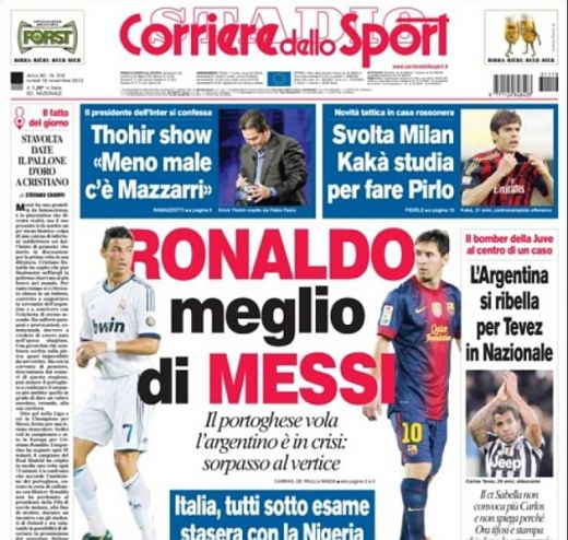 Messi va intra in depresie cand va vedea asta! Ronaldo are sanse mari sa-i ia Balonul de Aur! Anuntul facut de italieni:_1