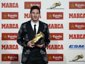 FABULOS! Un nou record pentru Messi! A ridicat Gheata de Aur si a rescris istoria!