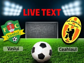
	FC Vaslui 3-0 Ceahlaul! Antal e golgheterul Ligii I! Ceahlaul pierde dupa 3 victorii la rand:
