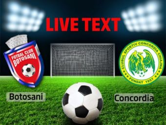 
	Criza GRAVA la Botosani! Sunt la a 6-a infrangere consecutiva in Liga I! Cum s-a marcat in FC Botosani 0-2 Concordia!
