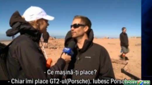 Interviul cutremurator cu Paul Walker la Promotor: "Chiar imi place GT2-ul! Iubesc Porsche!" VIDEO_2