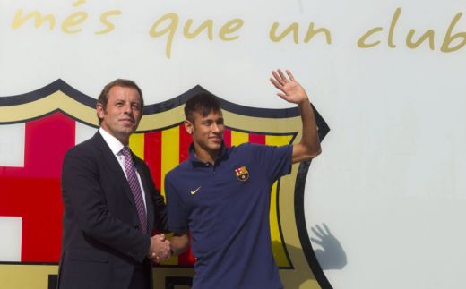 Barcelona Neymar Sandro Rosell