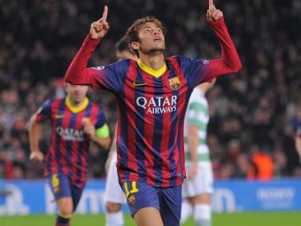 
	Seara fantastica pentru Neymar: a reusit primul hattrick in tricoul Barcelonei! Este al 5-lea jucator din istoria Barcei care da 3 goluri intr-un meci de Liga!
