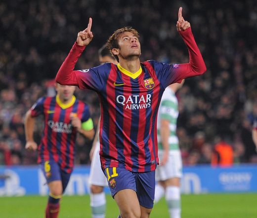 Neymar Barcelona Champions League