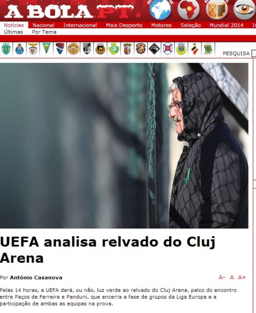 PERICOL la Cluj! UEFA a luat o decizie in cazul meciului Pandurii - Pacos! Ce a anuntat observatorul_1