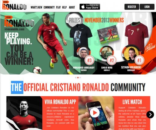 Cristiano Ronaldo vrea sa fie noul Mark Zuckerberg! Starul Realului si-a lansat ieri propria retea de socializare! Fanii lui Messi au BAN pe acest site :)_1