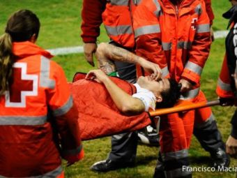 
	Momente INCREDIBILE pentru Sapunaru in Primera! A dat gol, apoi a fost transportat de URGENTA la spital! Ce i s-a intamplat
